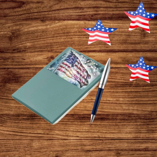 Obs! Obs! Post-it Block (Plan your patriotic activities, with notes to your loved ones, and friends!)