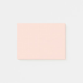 Obs! Rosa Light Dot Grid Post-it Notes