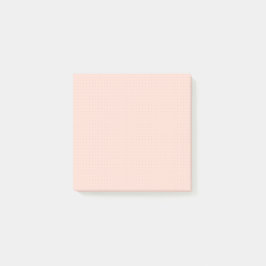 Obs! Rosa Light Dot Grid Post-it Notes
