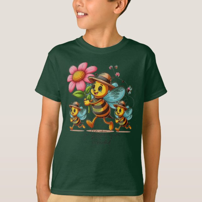 Obsequiando Flores T Shirt (Framsida)