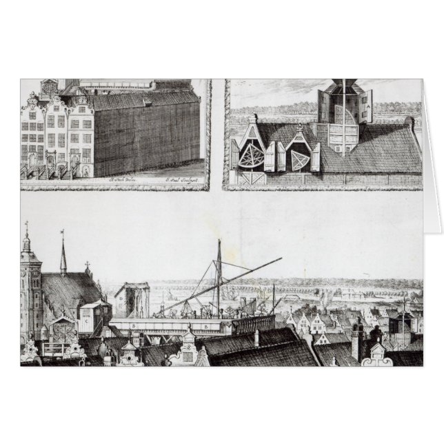 Observationsorganet i Sternenburg Hälsningskort (Framsidan Horizontal)