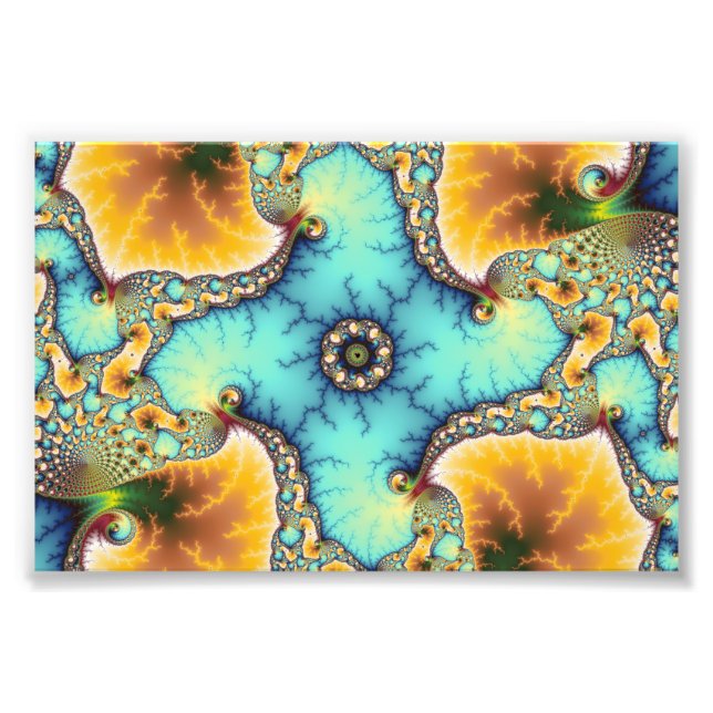 Observatören - Fractal Fototryck (Framsidan)