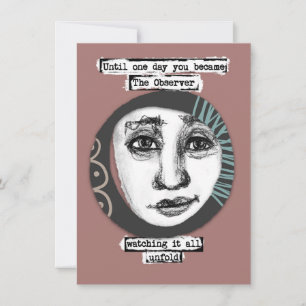 Observatörens hälsningskort kort