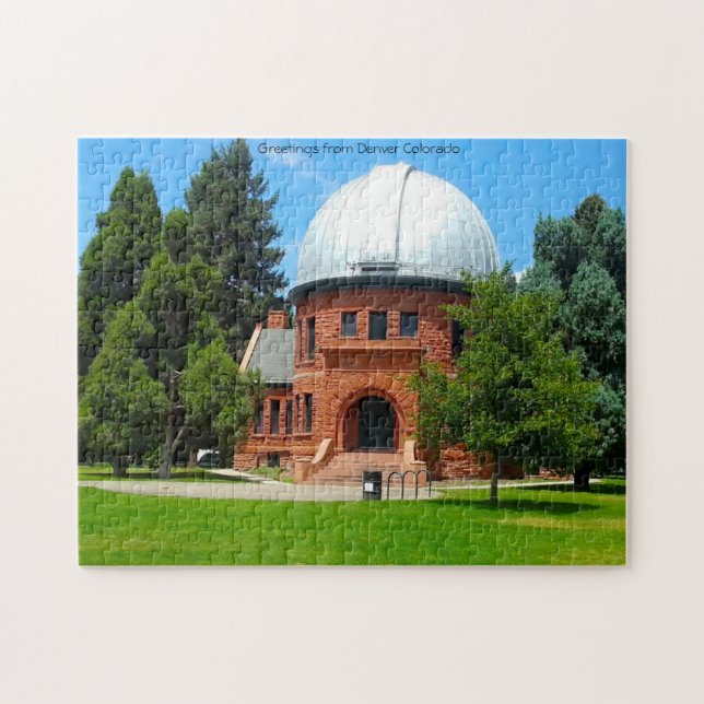 Observatoriet Denver Colorado. Jigszle Puzzle Pussel (Horisontell)