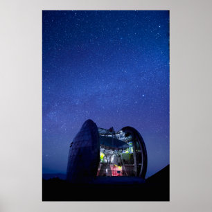 Observatorium Cal Tech Submilimeter   Hawaii Poster