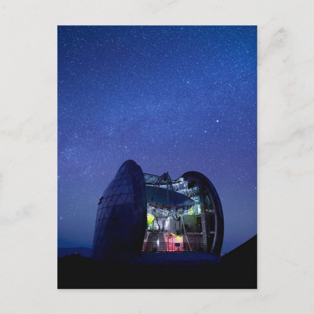 Observatorium Cal Tech Submilimeter | Hawaii Vykort (Framsida)