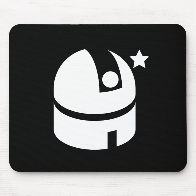 ObservatoriumPictogram Mousepad Musmatta (Framsidan)