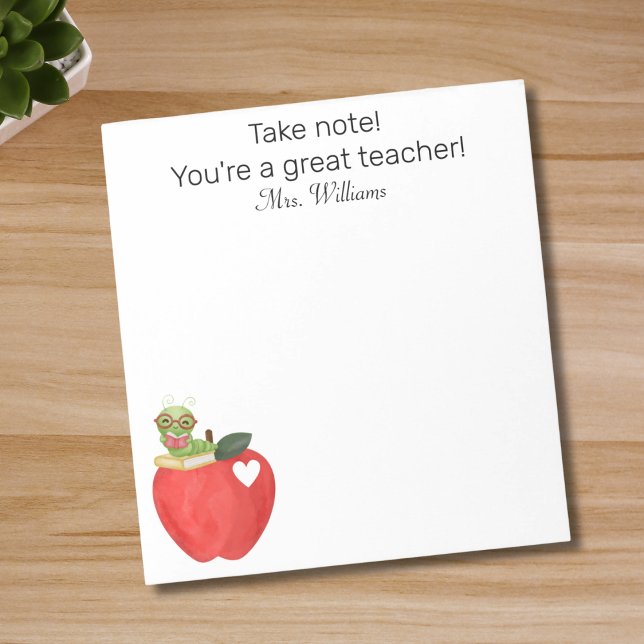 Observera Din underbara lärare,Läraruppskattning Anteckningsblock (Skapare uppladdad)