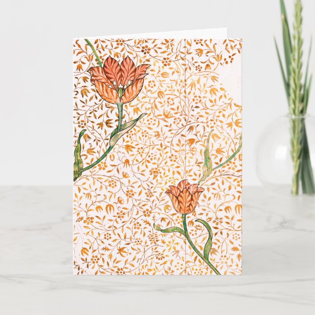 OBSERVERA KARTONGER TULIPS-mappat gratulationskort Kort (Framsida)