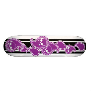 Observera (Lila) Skateboard-däck Skateboard Bräda 20,5 Cm