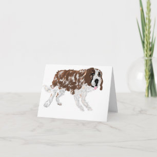 Observera Loveble Hund Anteckningskort