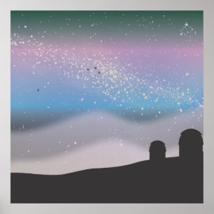 Observera stjärnor poster