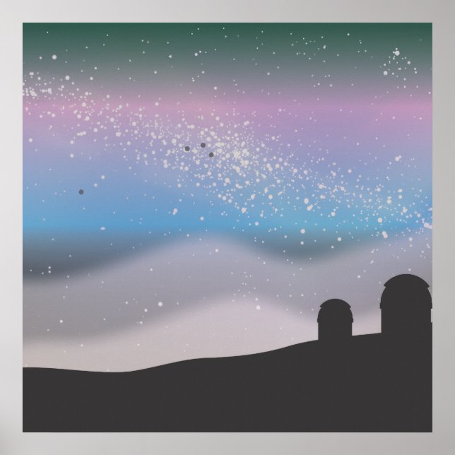 Observera stjärnor poster (Framsidan)