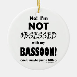 Obsessed Bassoon Julgransprydnad Keramik