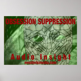 "Obsessionssuppression" 36"x24" (90cm x 60cm) Poster