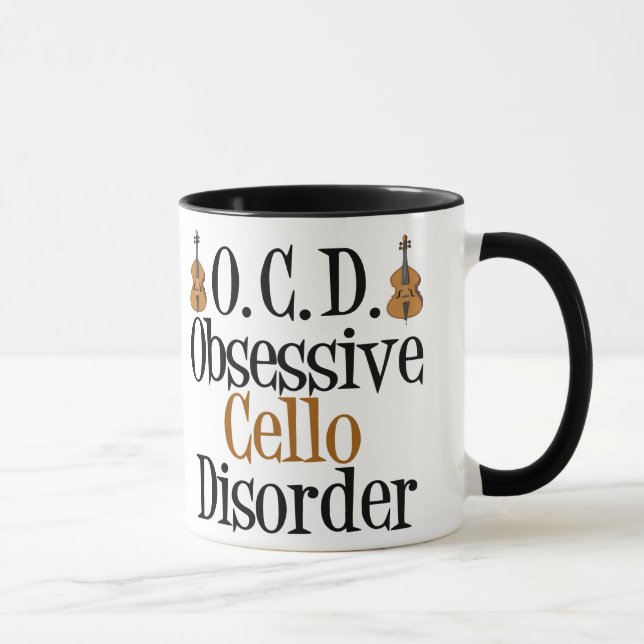 Obsessiv Cello Disorder Mugg (Höger)