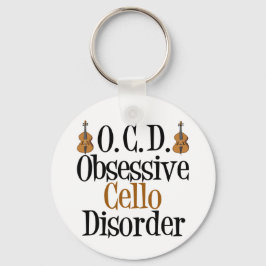 Obsessiv Cello Disorder Nyckelring
