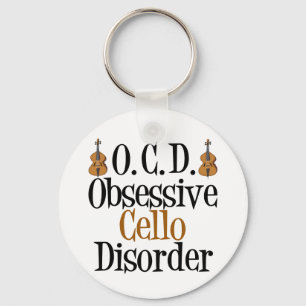 Obsessiv Cello Disorder Nyckelring