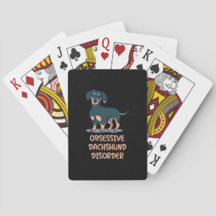 Obsessiv Dachshund Disord Casinokort