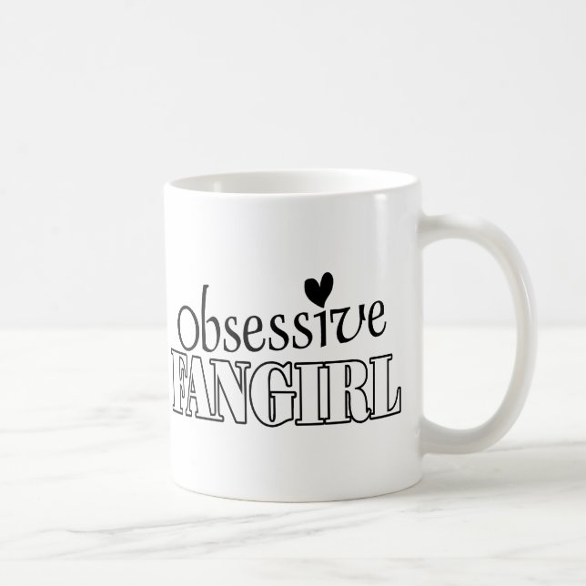 Obsessiv Fangirl Kaffemugg (Höger)