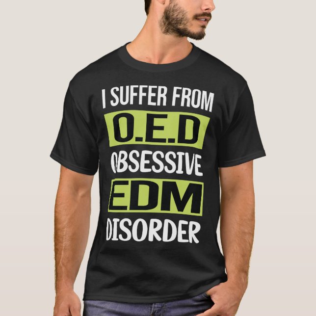 Obsessiv Kärlek EDM T Shirt (Framsida)