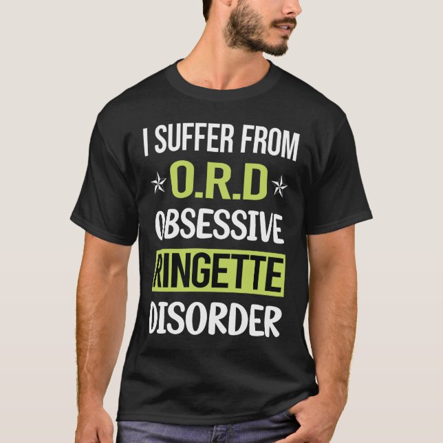 Obsessiv Kärlek Ringette T Shirt (Framsida)