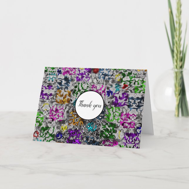 Obsessive Behavior Tack Kort (Framsida)