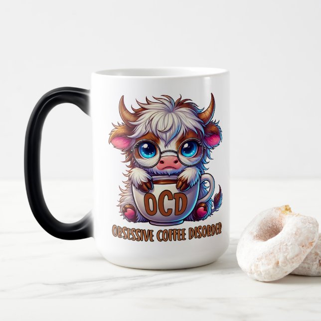 Obsessive Coffee Disorder  Magisk Mugg (Med munk)