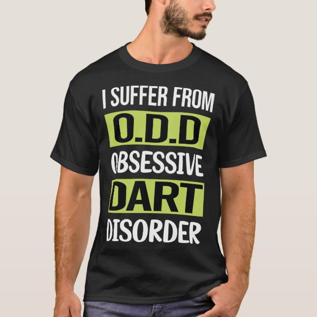 Obsessivt Kärlek Darts T Shirt (Framsida)