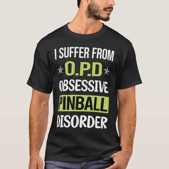 Obsessivt Kärlek Pinball T Shirt (Framsida)