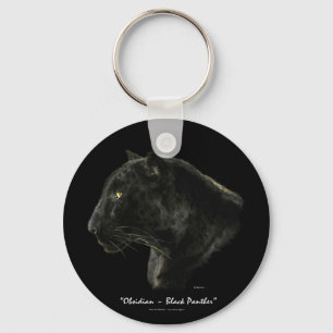 ’OBSIDIAN, BLACK PANTHER’ Nyckel chain Nyckelring
