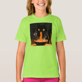 Obsidian Cat & Daring Mouse – Midnattlig Ramenfest T Shirt