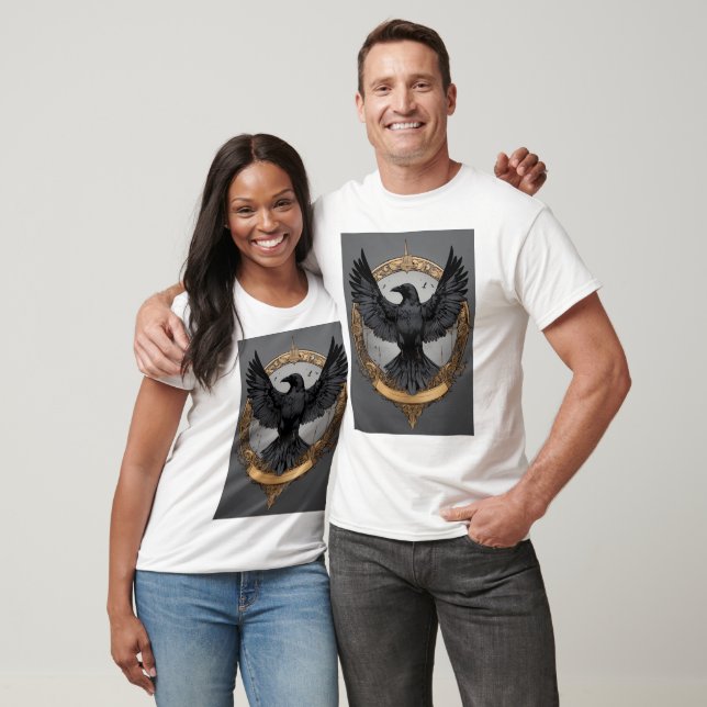 Obsidian Feather T Shirt (Unisex)
