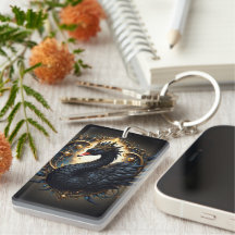 Obsidian Swan of Silent Grace – Dark Fantasy 