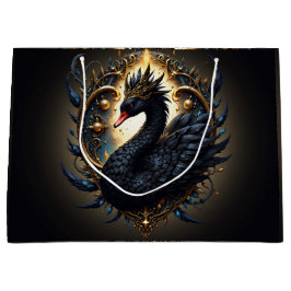 Obsidian Swan of Silent Grace – Dark Fantasy