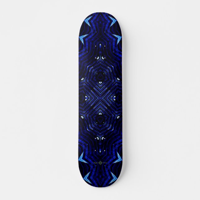 Obsidiankors Mini Skateboard Bräda 18,5 Cm (Framsida)
