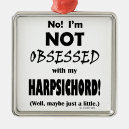 Obssed Harpsichord Julgransprydnad Metall