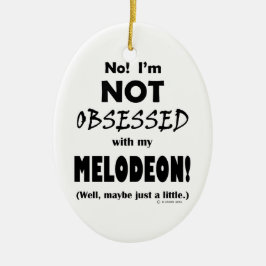 Obssed Melodeon Julgransprydnad Keramik