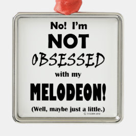 Obssed Melodeon Julgransprydnad Metall