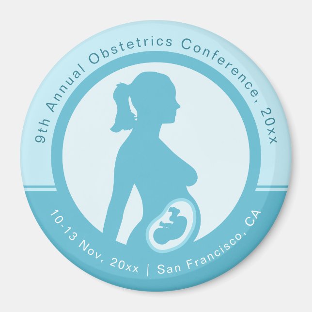 Obstetrics & Gynecology Medical Conference Magnet (Framsidan)