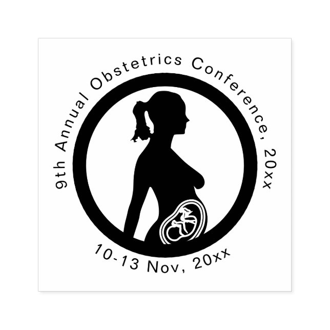 Obstetrics & Gynecology Medical Conference Stämpel (Tryck)