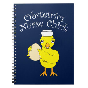 Obstetrics Nurse Chick Anteckningsbok