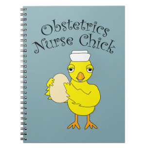 Obstetrics Nurse Chick Anteckningsbok