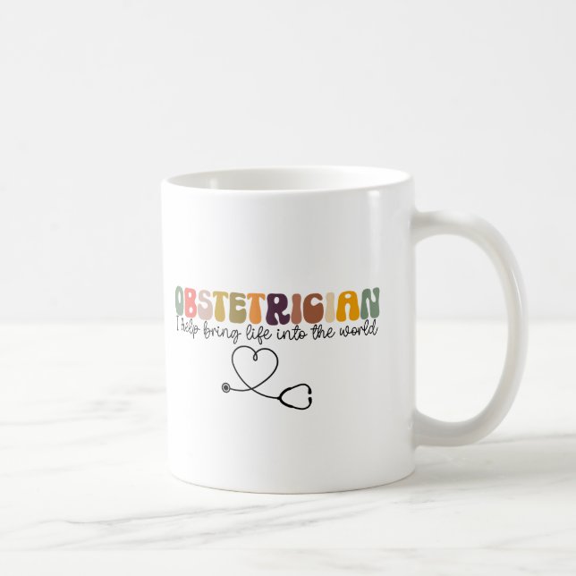 Obstetriker Kaffemugg (Höger)