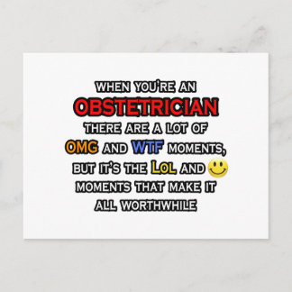 Obstetriker.. OMG WTF LOL Vykort