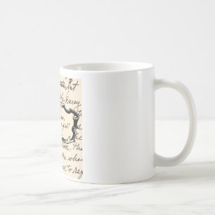 Obstinat egensinnig flicka! kaffemugg