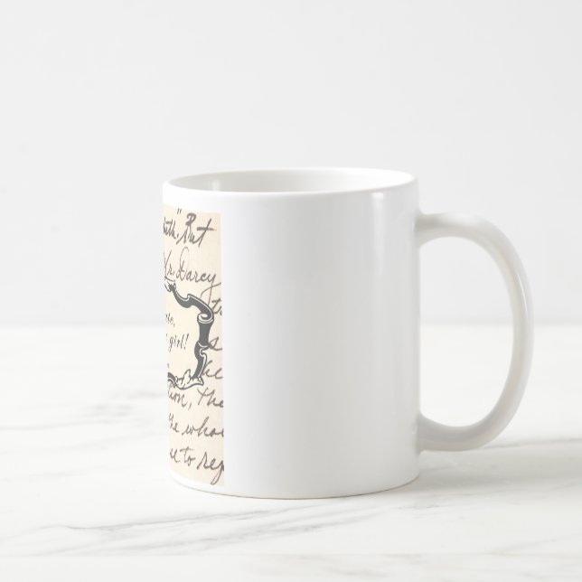 Obstinat egensinnig flicka! kaffemugg (Höger)
