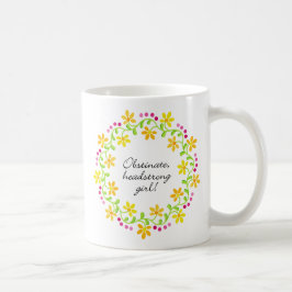 Obstinat egensinnig flickaAusten pride & fördom Kaffemugg