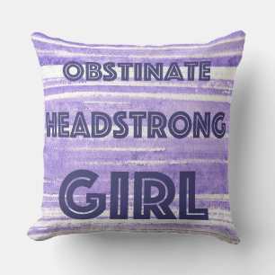 OBSTINATE HEADSTRONG DEKORATIV KUDDE LILA