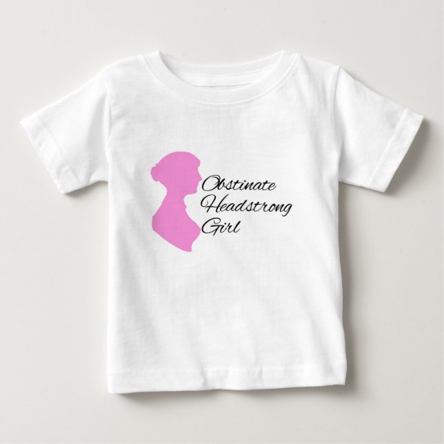 Obstinent Headstrong Girl Tu-tu One Biet T Shirt (Framsida)